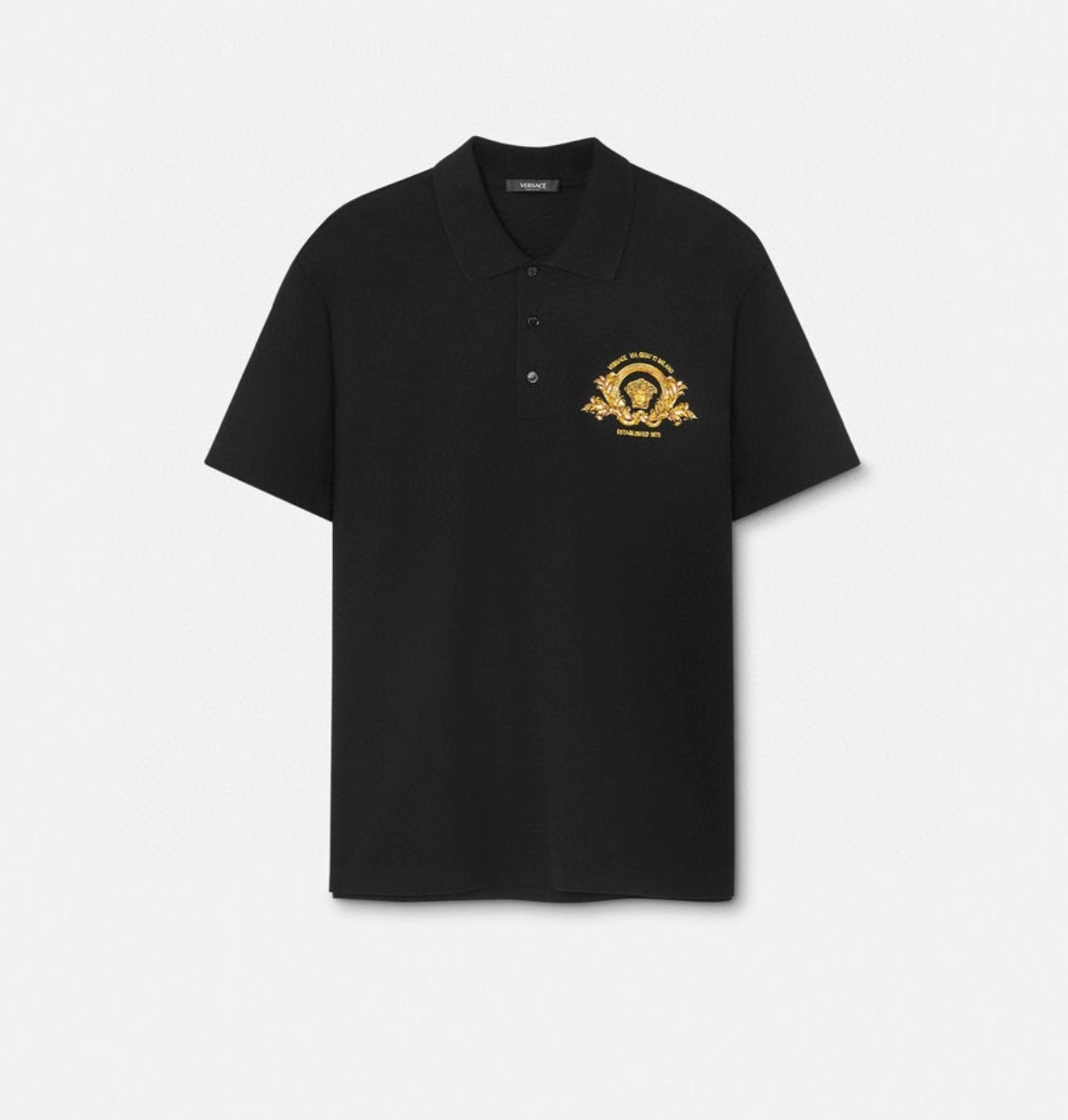 wg.luxury- V5rs135 embroiderymedusa POLO 2Colour item:E-F355B1658-2